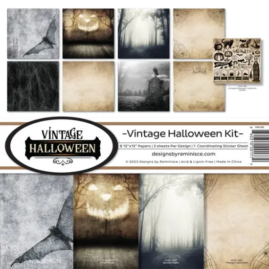 Reminisce Vintage Halloween Collection Kit {1}