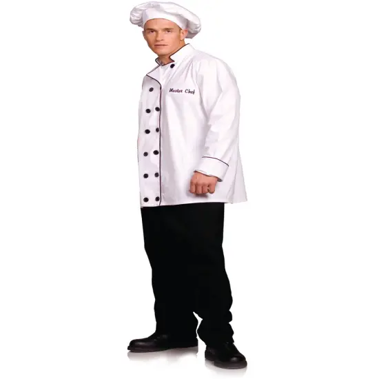 Men's Master Cook Head Chef Costume {1}