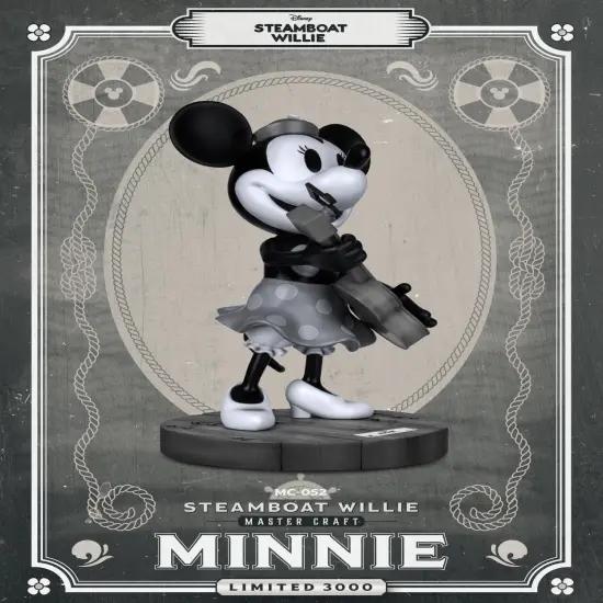 Steamboat Willie Master Craft Minnie Table Top Statue {5}