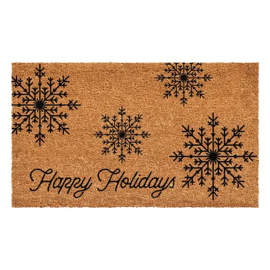 Snowflakes Doormat {3}