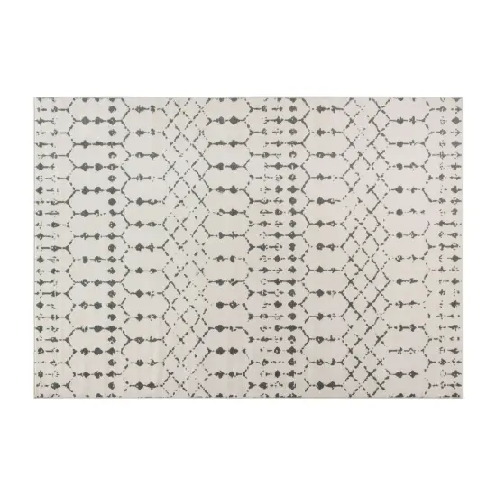 Masada Rugs Geometric Bohemian Low Pile Area Rug {1}