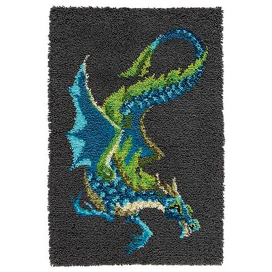 HerrschnersWater Dragon Latch Hook Kit Multi {1}