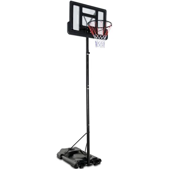 Height Adjustable Portable Shatterproof Backboard Basketball Hoop {1}