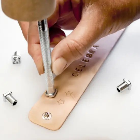 Realeather(R) Crafts Funtime Stamp Set w/ Wristbands-Funtime Stamp Set {3}