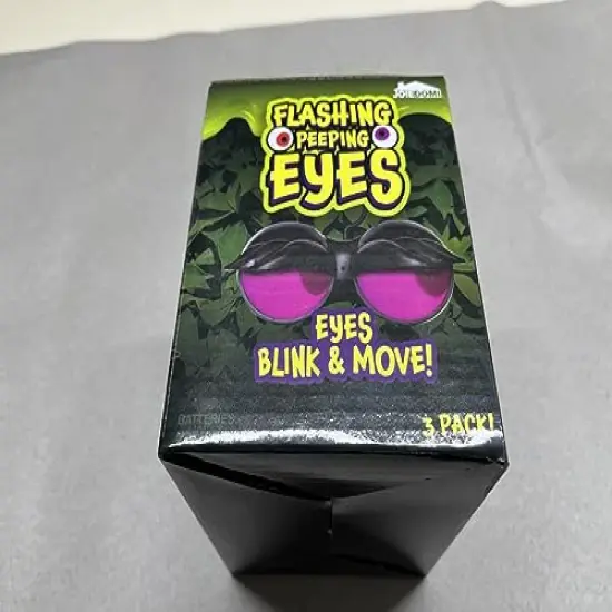 Joiedomi Halloween Flashing Peeping Eyes Lights Animated (3 Pack); Dark Activite, Halloween Light Decorations, Outdoor Lawn Decor {3}