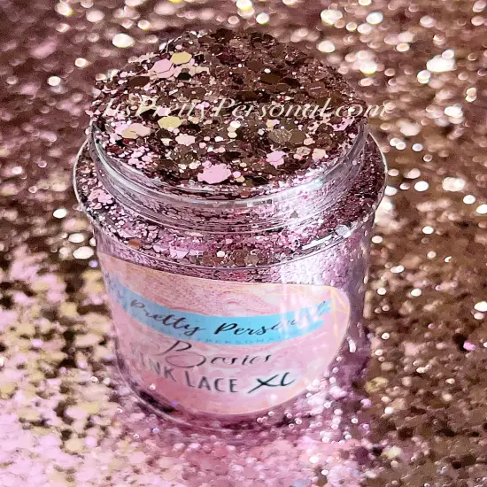 "Pink Lace XL&rdquo;- Light Pink Basics Collection XL {4}