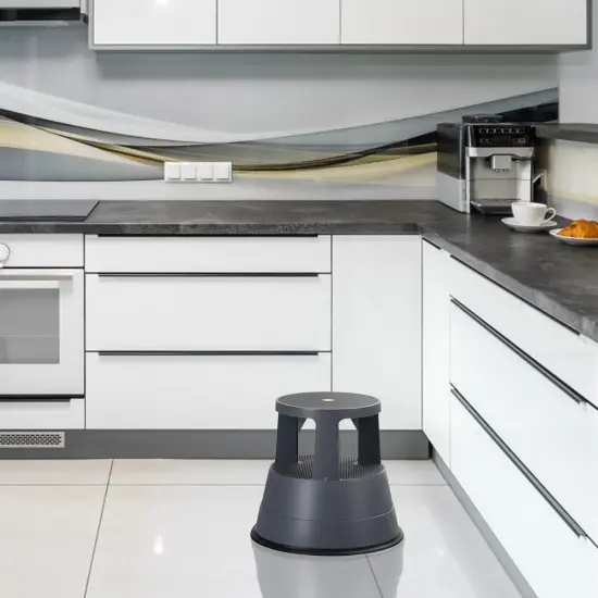 330 lbs Step Stool with Non-Slip Rubber Platform {2}