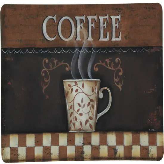 2-Pack Premium Comfort Kitchen Mats (Vintage Coffee) {1}