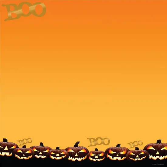 Great Papers! Foil Jackolanterns Letterhead, Foil Design, for Invitations, Announcements and Personal Messages, Printer Friendly 8.5" x 11", 25 Pack (2023036) {1}