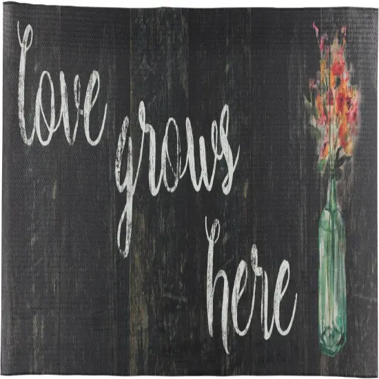 20"x55" Oversized Cushioned Anti-Fatigue Kitchen Runner Mat (Love Grows Here) {1}