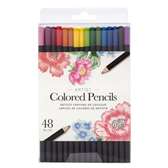 American Crafts Colored Pencil Set 48 units / Pack 356564 {4}