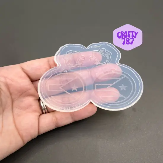 Puerto Rico Silicone Mold Flag, Bandera (C14) {1}