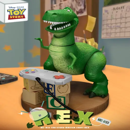 Toy Story Master Craft Rex Table Top Statue {3}