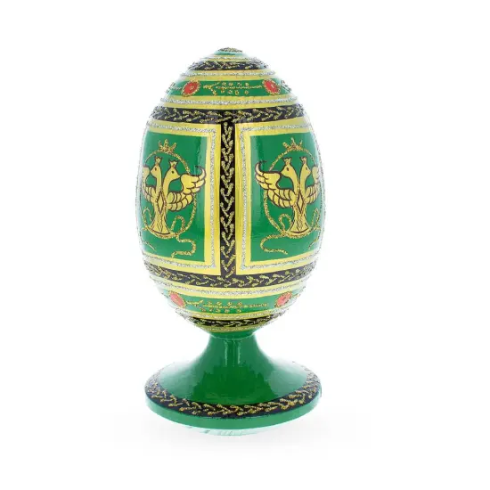 1912 Napoleonic Imperial Wooden Easter Egg {3}