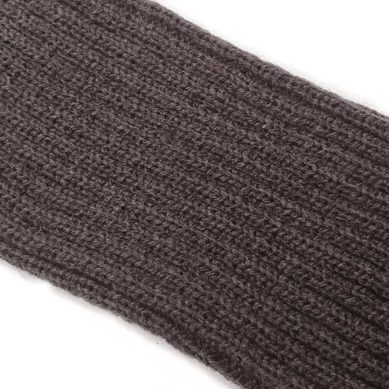 Wrapables 80's Style Neon Fluorescent Ribbed Leg Warmers Mahogany Gray {4}