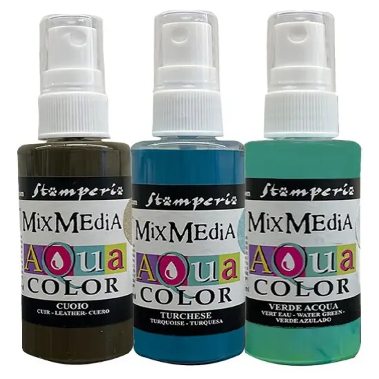 Stamperia Aquacolor 3/Pkg-Sir Vagabond In Fantasy World {1}