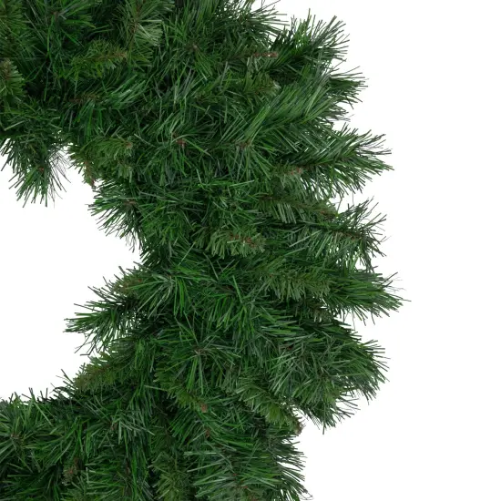 Northlight Lush Mixed Pine Artificial Christmas Wreath - 24" - Unlit Green {5}