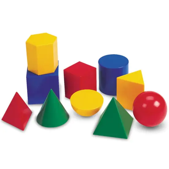 Learning Resources Large Geo Shapes - Set of 10 {3}