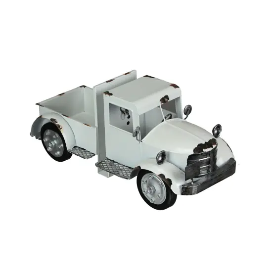 Vintage Pickup Truck Weathered Finish Metal Bookends {2}