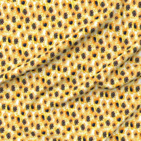 Various Fabrics by the Yard or Fat Quarter Boho Scattered Floral Flowers Nature Wildflower Custom Printed Fabric by Spoonflower {6}