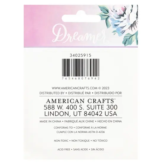 American Crafts Dreamer Ink Pads-4/Pkg {3}