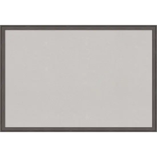 Florence Framed Corkboard, Grey Cork Florence Pewter {1}