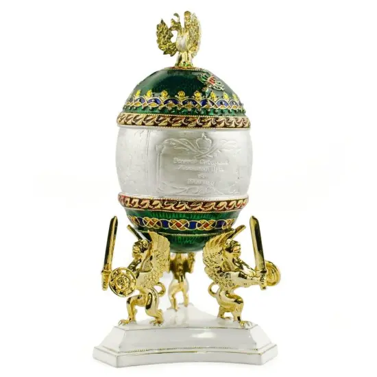 1900 Trans-Siberian Railway Royal Imperial Easter Egg {3}