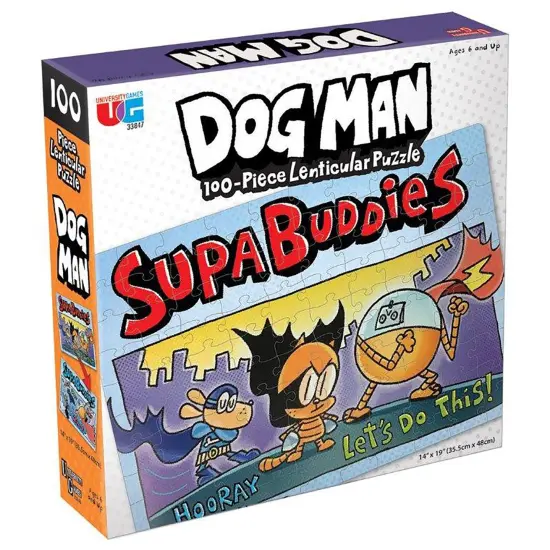 Dog Man Supa Buddies Puzzle {1}