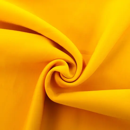 Solid Scuba Fabric Yellow Gold 1 Yard {2}