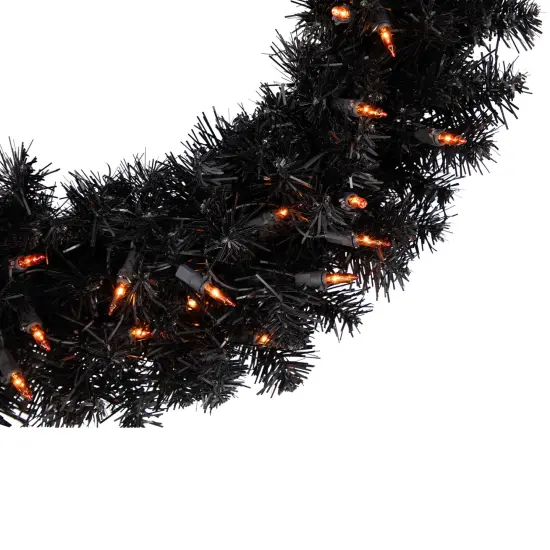 Northlight Lighted Letter "Boo" Outdoor Halloween Sign - 18" - Orange Lights Black {4}