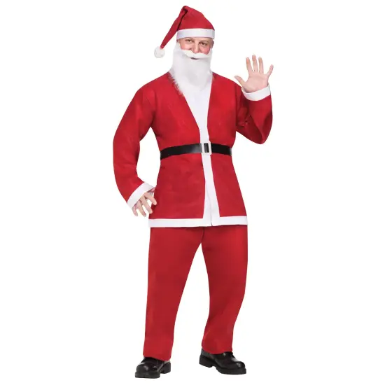 Fun World Pub Crawl Adult Santa Suit Christmas Costume - Standard Size Red {3}
