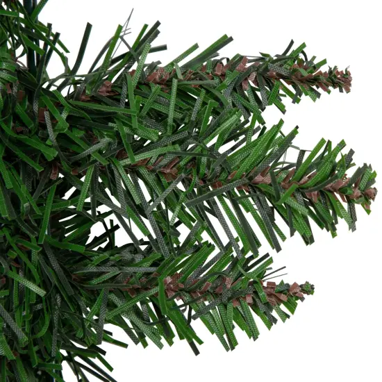 Northlight Artificial Pine Heart Shaped Wreath with Ground Stakes - 25" - Unlit Green {6}