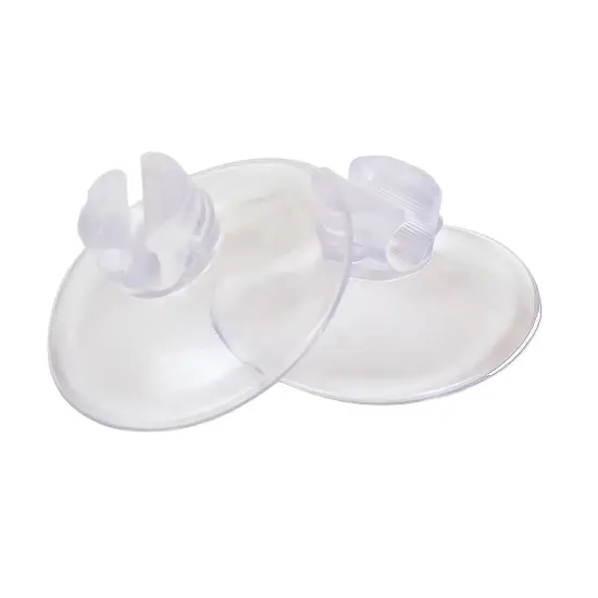 Simple Living Set of 20 Clear Suction Cup Christmas Light Clips - 1.5" {1}