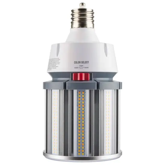 Satco 80w LED HID Replacement ColorQuick CCT Selectable Mogul Base 277-480V Warm to Cool White {3}