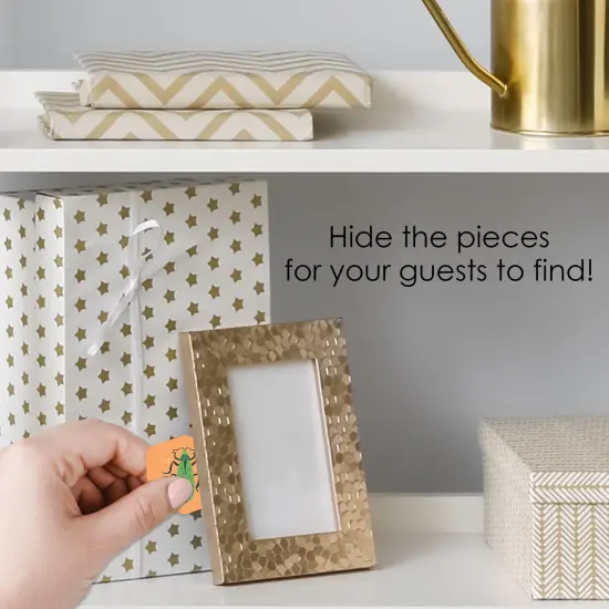 Big Dot of Happiness Buggin' Out - Bugs Birthday Party Scavenger Hunt - 1 Stand and 48 Game Pieces - Hide and Find Game {4}