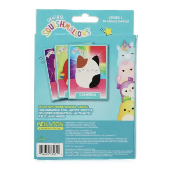 Squishmallows Official Kellytoy Series 1 Trading Cards (Pack of 2) {5}