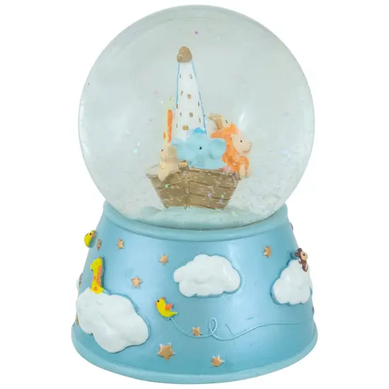 Northlight 5" Children's Blue Sleepy Time Musical Snow Globe {6}