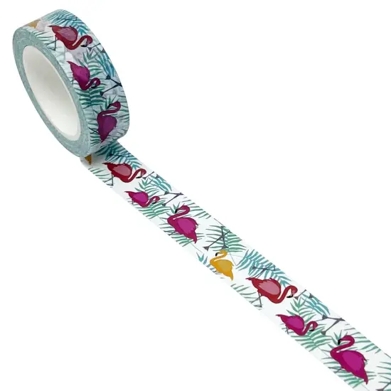 Wrapables Washi Masking Tape Flamingos {2}