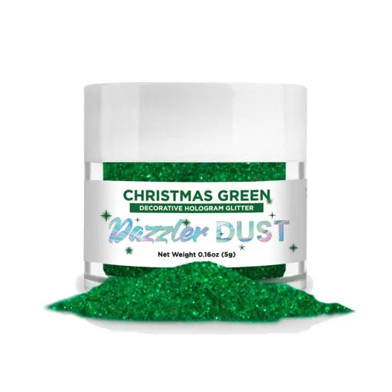 Christmas Green Dazzler Dust® 5 Gram Jar {5}