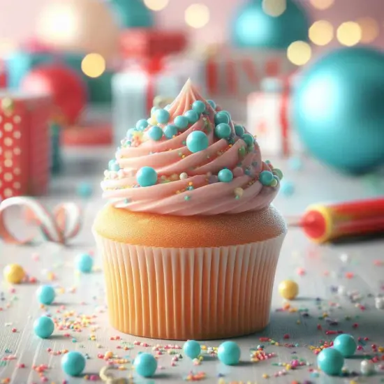 Krazy Sprinkles - Blue 8mm Beads (1/2 Cup, 1x Jar) for Cakes, Ice Cream & Cookies {2}