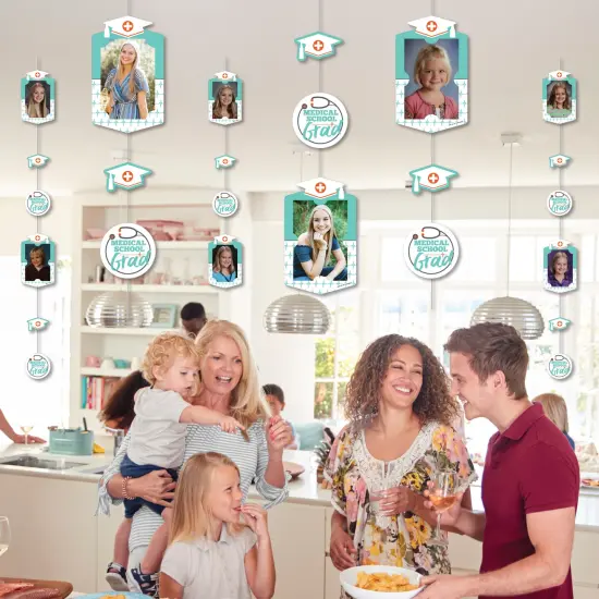 Big Dot of Happiness Medical School Graduation Party Vertical Photo Garland 35 Pieces {7}