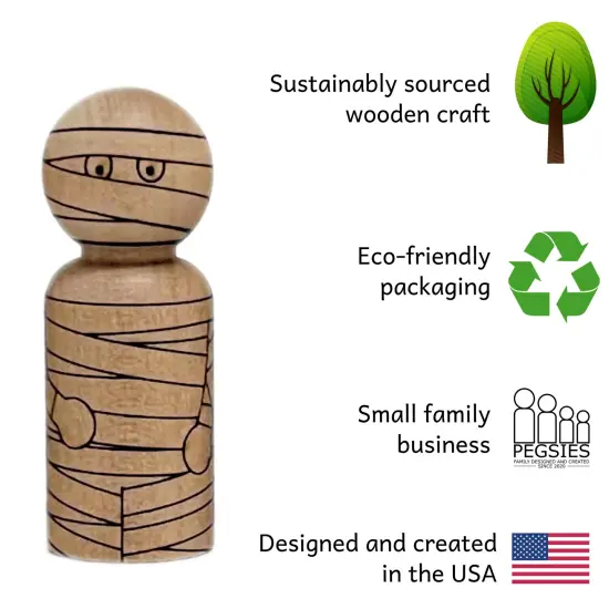 Halloween Peg Doll Set by Pegsies&trade; {3}