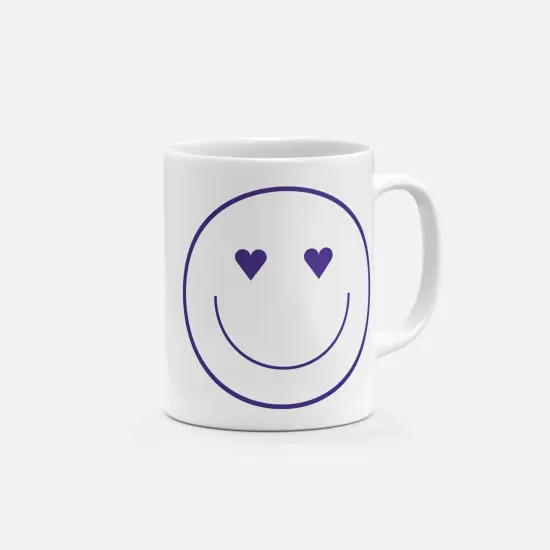 Heart Smiley 11 Oz Mug II {1}