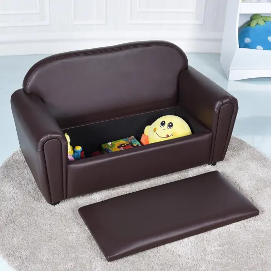 Kids Sofa Armrest Chair with Storage Function {4}