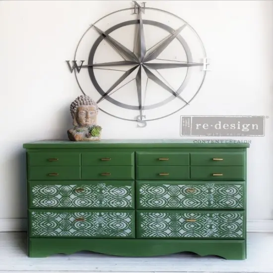 Redesign With Prima Decor Stencils - Boho Vibes - 1 pc, sheet size 20"x16" 655350656607 {4}