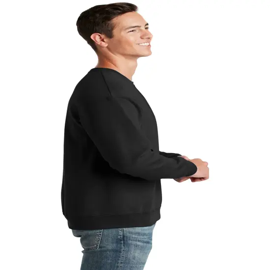 JERZEES&reg; Super Sweats Nublend Crewneck Sweatshirt For Adult Safety green {3}