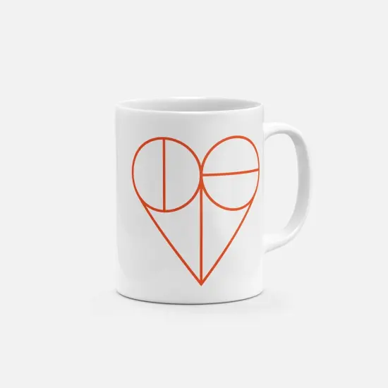 Geo Heart 11 Oz Mug III {3}