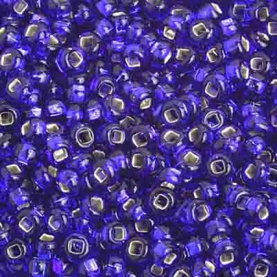 John Bead 8/0 Silver Lined Czech Glass Seed Beads, 500g Royal Blue {1}