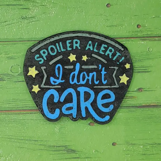 Spoiler Alert Silicone Freshie Mold {3}