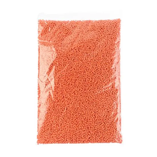 John Bead 8/0 Terra Intensive Matte Czech Glass Seed Beads, 500g Orange {2}